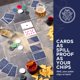 thumbnail image 3 of Cartas de juego Pantheon resistentes al viento e impermeables, azul, 3 of 7