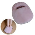 thumbnail image 4 of Calentador de pies, bolsa de almacenamiento de zapatos, cremallera lavable para bolsa de agua caliente, funda cómoda para calentador de pies, calcetin Rosado, 4 of 8