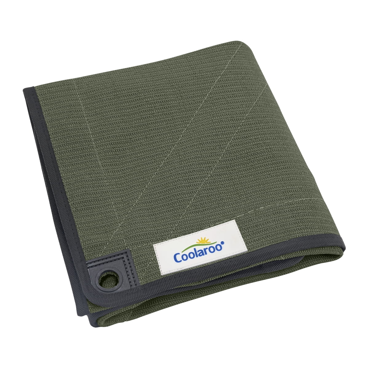Coolaroo Elevated Pet Bed On-The-Go with HeatShield Cooling Fabric, Everglade Green, Small