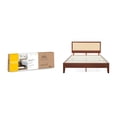 thumbnail image 1 of Base de cama King Size Nooz Natural Tejida con cabecera, 1 of 6