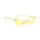 thumbnail image 1 of Gafas de sol triangulares Gafas de sol de para mujeres Hombres Marco ligero de verano Gafas para la playa Viajes Compras Vacaciones Amarillo Yinane anteojos de mujer, 1 of 8