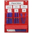 thumbnail image 1 of STARTIST Creative Place Value Pocket Chart Teaching Aids Practice Place Value Educational Tool Counting Caddie for School Classroom Classroom Home, 1 of 9