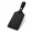 Black, variant on Light Apricot Luggage Tag with Built-In Tracking for Suitcases and Backpacks