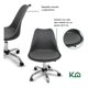 thumbnail image 3 of Silla Oficina Estilo Eames Ergonomica Asiento Acolchonado gris, 3 of 6