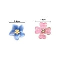 thumbnail image 5 of Tnobhg 3Pcs Sweet Children Flower Shape Braided Hair Buckle Anti-slip Mini Hair Clip Headdress Hair Accessories, 5 of 7
