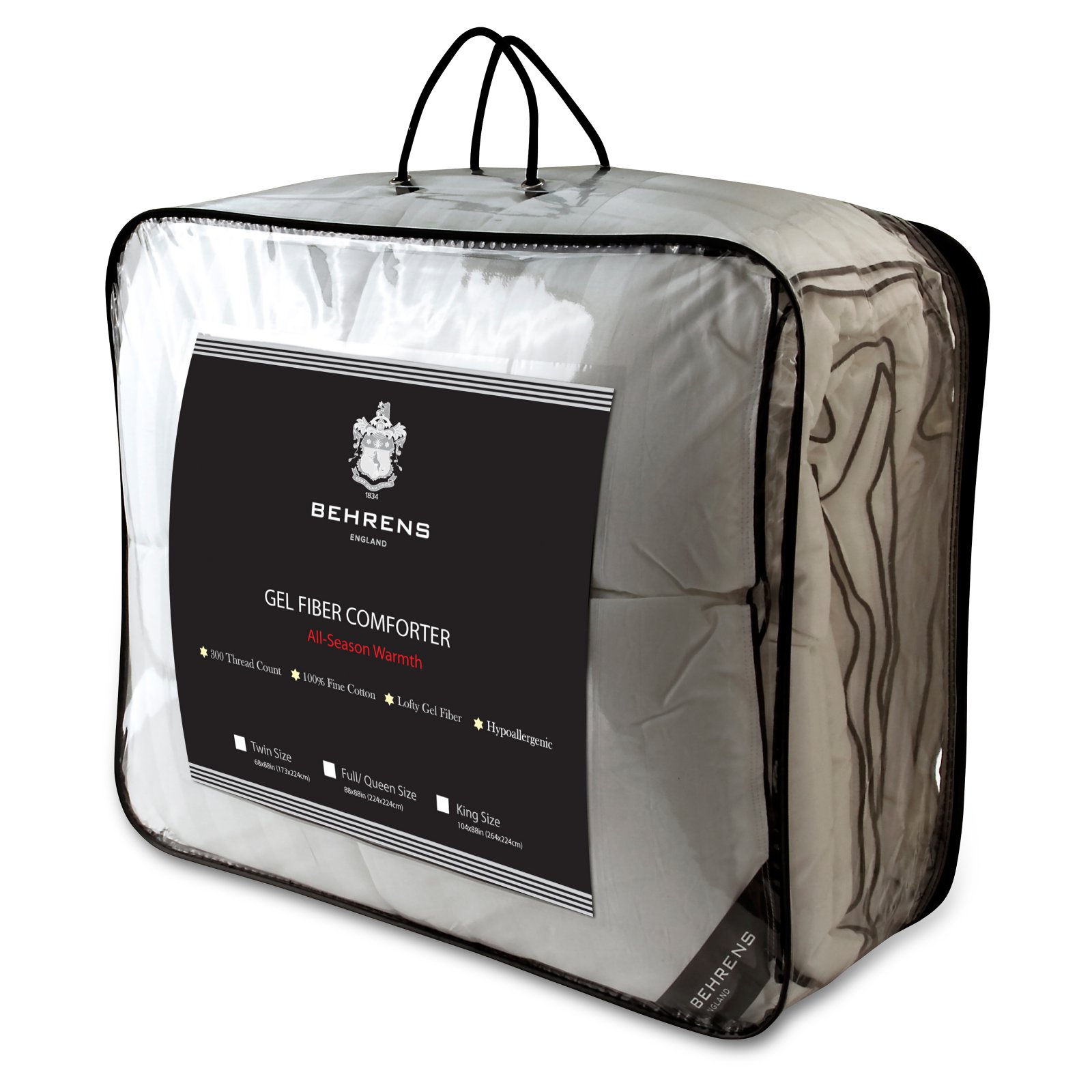 Behrens England Gel Loft Comforter Walmart Com