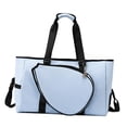 thumbnail image 3 of S SERENABLE Badminton Racket Shoulder Bag Adjustable Single Shoulder Strap for Men Women Blue, 3 of 9