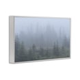 thumbnail image 4 of Stupell Industries Foggy Forest Trees Landscape Photography White Framed Art Print Wall Art, 18 x 12, 4 of 10