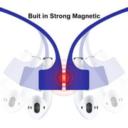 [2 Pack] Beeyoka Magnetic Strap for Airpods Silicone Anti-Lost Strap with Strong Magnetic Adsorption Connector Sports