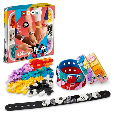 UPC: 0673419357975 | LEGO DOTS Disney Mickey & Friends Bracelets Mega Pack 41947 5in1 Crafts Set  DIY Toy Jewelry Making Kit for Kids  with Glitter and Minnie Mouse Tiles
