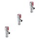 thumbnail image 1 of Inteprter Fregadero de inodoro, válvula angular de acero inoxidable, topes de agua fría y caliente, válvulas de grifo de lavabo de baño, accesorios de Type3 NO3 Inteprter CBP063670, 1 of 1