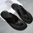 thumbnail image 6 of jjayotai Men Shoes Clearance Sale Men Summer Flip Flop Beach Slipper Comfortable T-Strap Open Toe Slipper Rollbacks, 6 of 7