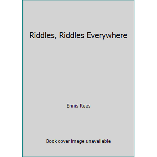 Riddles, Riddles Everywhere, Used [Library Binding]