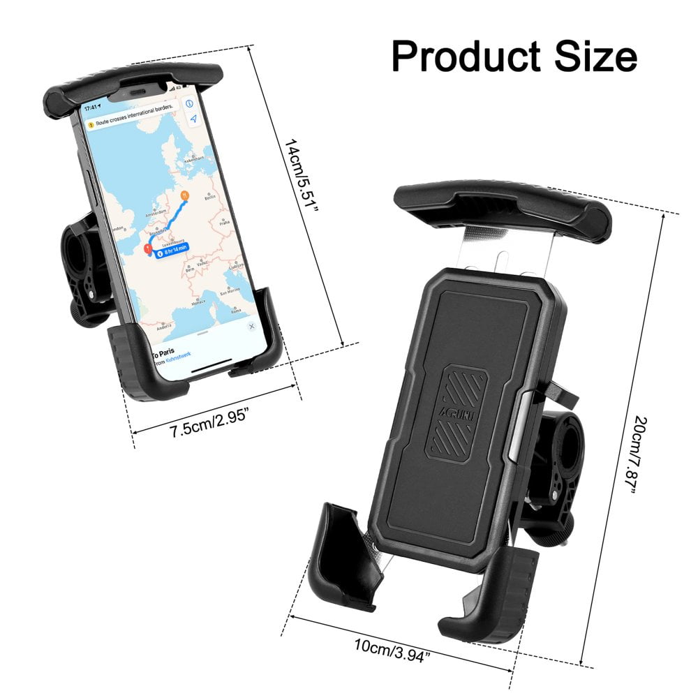 Grefay Support De Téléphone Pour Vélo - Support De Téléphone Portable