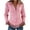 Pink, variant on 2026 New!Women's Suede Fringe Western Shirt, Long Sleeve Button Down Tassel Outwear 2026