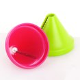 thumbnail image 4 of 2 Pcs Funnel Shaped Carrot Cutter Vegetable Shred Device Radish Cutter Spiral Vegetable Slicer Kitchen Tools for Cooking Salad, Green, 4 of 7