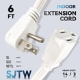 thumbnail image 2 of Cable de extensión EP SPT-3, resistente, calibre 14, 3 puntas, 6 pies, 2 of 7