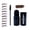 Dark Brown, variant on Eyebrow Stamp | Brow Kit with Stencil | Brow Pomade | Light Brown Eyebrow Stamp