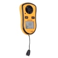 thumbnail image 3 of YUMILI Handheld Digital Anemometer Pocket Wind Meter Temperature Power Gauge with Digital LCD Display, 3 of 5