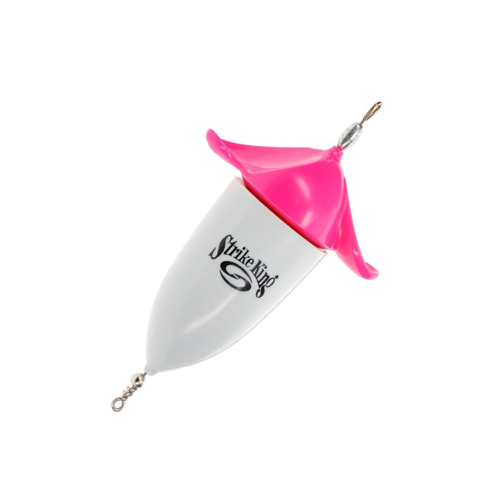 Strike King Plopping Cork Plop Pink/White