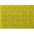 thumbnail image 1 of Ahgly Company Machine Washable Indoor Rectangle Abstract Yellow Modern Area Rugs, 3' x 5', 1 of 4