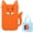 Orange, variant on Beach Bag Phone Holder Teal, Pink