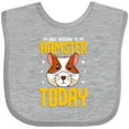 thumbnail image 3 of Inktastic Hamster Kids Pet Boys or Girls Baby Bib, 3 of 4