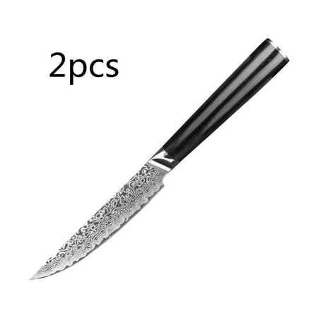 

Livesture VG10 High Hardness Steel Damascus Steak Knife 2PCS