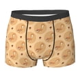 thumbnail image 6 of Men's Boxer Briefs, Cute Cartoon Squirrel Pine Cone Soft Comfy Mens Underwear Boxer Briefs Breathable With Widen Waist, 6 of 7