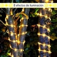 thumbnail image 4 of Manguera Navideña decorativa LUZ led Blanco CALIDO 20 metros DOSYU DY-ICE20M-MT-3C, 4 of 5