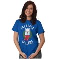 thumbnail image 3 of Fa La Llama Alpaca Christmas Xmas Women's Plus Size Graphic Tee Brisco Brands 2X, 3 of 4