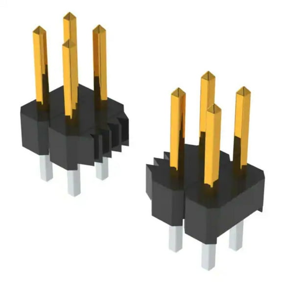 2314-6121TG Connector Header Through Hole 14 position 2.54mm