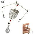 thumbnail image 4 of Bait Carp Fishing Feeder Fishing Baits Cage Hook Rig Set Sinking Artificial Lure, 4 of 11