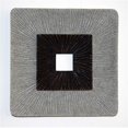 thumbnail image 1 of HomeRoots Furniture 274776 26 x 3 in. Encaved Square Wall Art, Ribbed Finish, 1 of 1