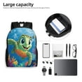 thumbnail image 6 of Turtle Backpack Double Shoulder Backpack Durable, Spacious, Ergonomic Design for Travel, Work & Outdoor Use, 6 of 8