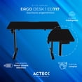 thumbnail image 4 of Escritorio Electrico Acteck Ergo Desk 1 ED717 Altura ajustable Negro 60kg AC-937290, 4 of 5