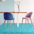 thumbnail image 5 of Arogan Modern Soft Fluffy Carpet for Living Room, Bedroom and Children's Room, Teal, 5'x8 '., 5 of 7