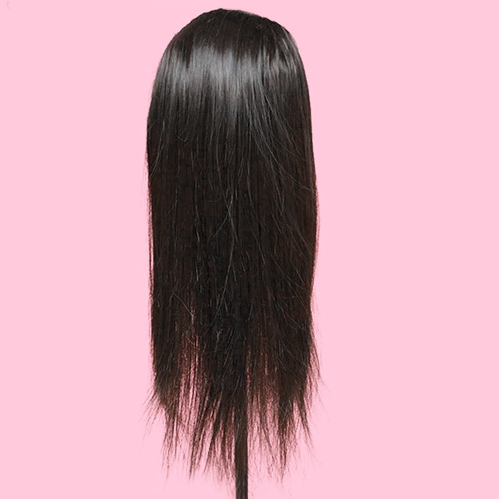 Happydeer Practice Training Head Human Long Hair Model Hairdressing Mannequin Doll