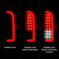 thumbnail image 1 of Convient pour Chevrolet Colorado ANZO USA 2015-2021 Assemblage de Feu Arrière - Lentille à Fumée LED 311433; Boîtier Noir; Rouge/blanc; Ensemble de 2; avec Barre Lumineuse en C, 1 of 7