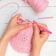 thumbnail image 3 of ZheElen 2PCS/Set Crochet Needle Craft Sweater Tapestry Knitting Needlecraft Hook Yarn Sewing Safety Handsewing Pin Color Random  1 set, 3 of 4