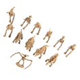 thumbnail image 3 of 12pcs Artificial Wild Life Dinosaur Skeleton Toy Set Plastic Play Toys Model Kit Children Holiday Gift, 3 of 9