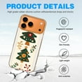 thumbnail image 4 of Case For Apple iPhone Air / 17 Pro / 17 Pro Max Series Case, Slim Thin Transparent Flexible Clear TPU Shockproof Phone Case For iPhone 17 Series, Christmas Tree Pattern (3), 4 of 6