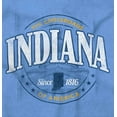 thumbnail image 2 of Indiana the American Crossroads Map Unisex Plus Fleece Graphic Sweatshirt Brisco Brands 2X, 2 of 3