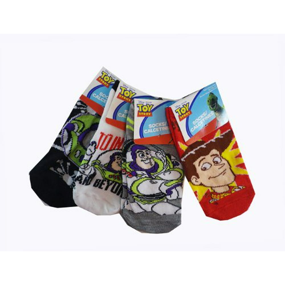 Disney Toy Story Socks Kids Novelty Socks ( 3 Pair ) Size 68