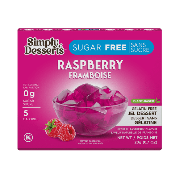 Simply Desserts - Raspberry Jel Dessert, 20g