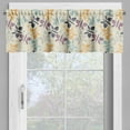 thumbnail image 4 of Ambesonne Butterfly Valance & Curtain, Abstract Springtime, 55"x36", Multicolor, 4 of 6
