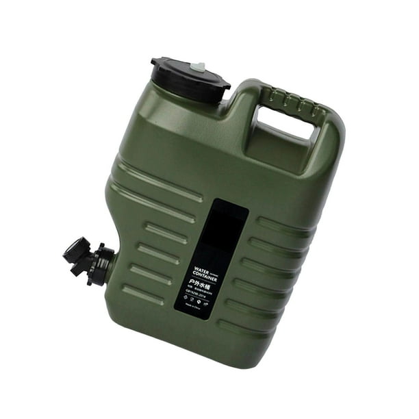 Water Storage Tank with Faucet backpacking Outdoor Water Container for