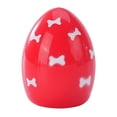 thumbnail image 3 of Soft Bouncing Egg Dog Toy with Squeaker, Easter Egg Design Interactive Puppy Toy for Small Dogs, Indoor Outdoor Throw & Play Pet Toy, 3 of 10