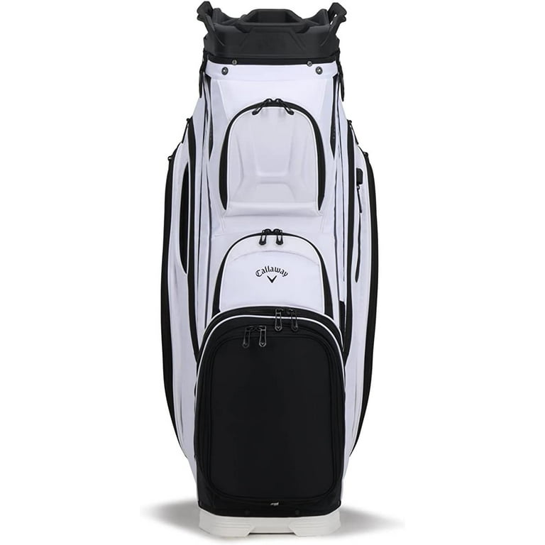 Callaway 2023 ORG 14 Golf Cart Bag-White Black Graphite Callaway 2023 ORG 14 Golf Cart Bag-White Black Graphite