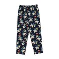 thumbnail image 4 of Daiia Cartoon Sharks Women's Sleep Pant with Pockets and Drawstring,Pajama Pants-Medium, 4 of 9